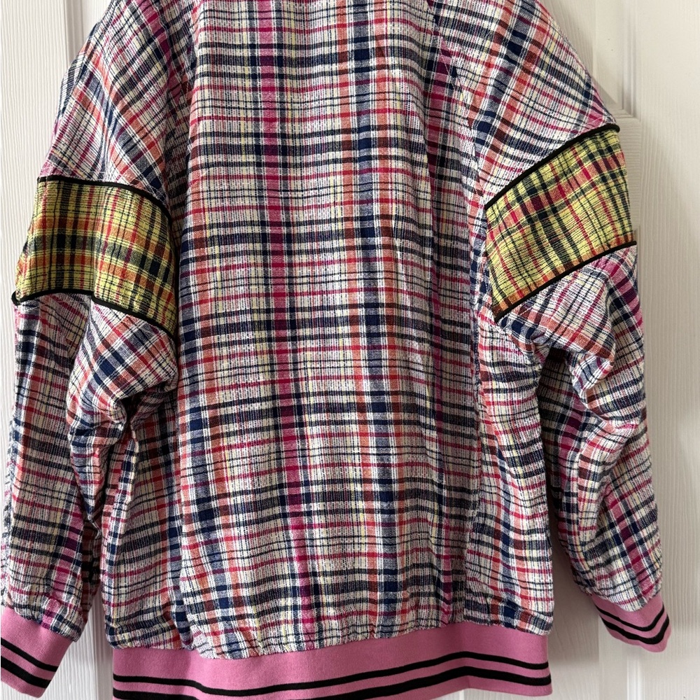 Free People We the Free Penny Track oversized cotton bomber jacket - Picture 3 of 6